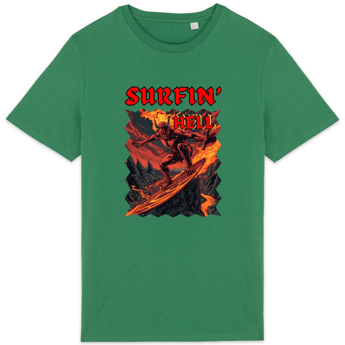 T-shirt Surfin Hell - face_0