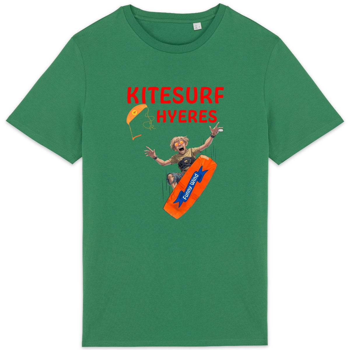T-shirt Kitesurf Hyères les Palmiers - face_0