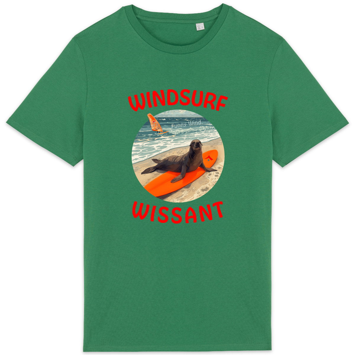 T-shirt Windsurf Wissant - face_0