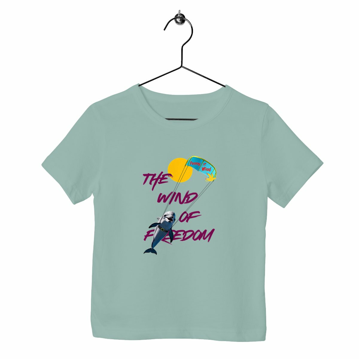 T-shirt enfant Wind of freedom - face_vert