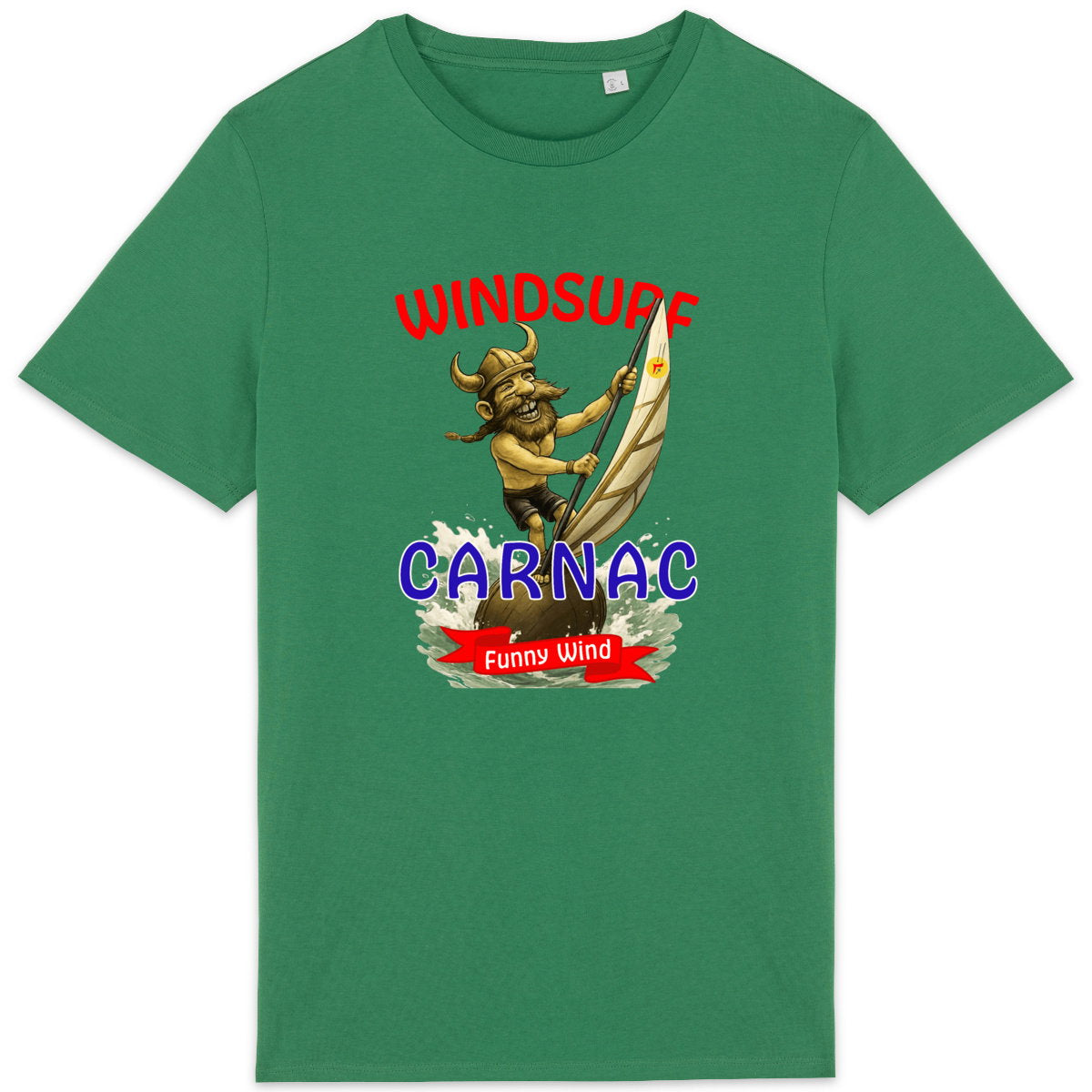 T-shirt Windsurf Carnac - face_0