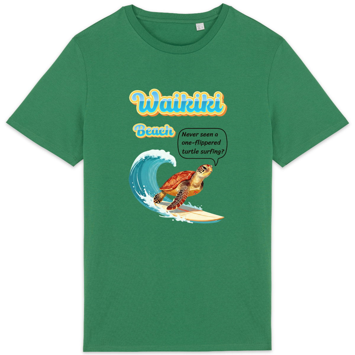 T-shirt Waikiki surf - face_0