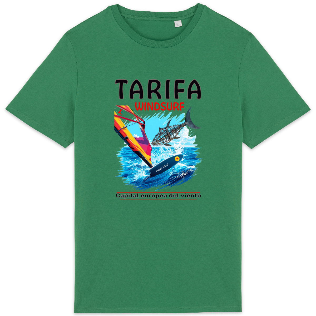 T-shirt Windsurf Tarifa ES - face_0