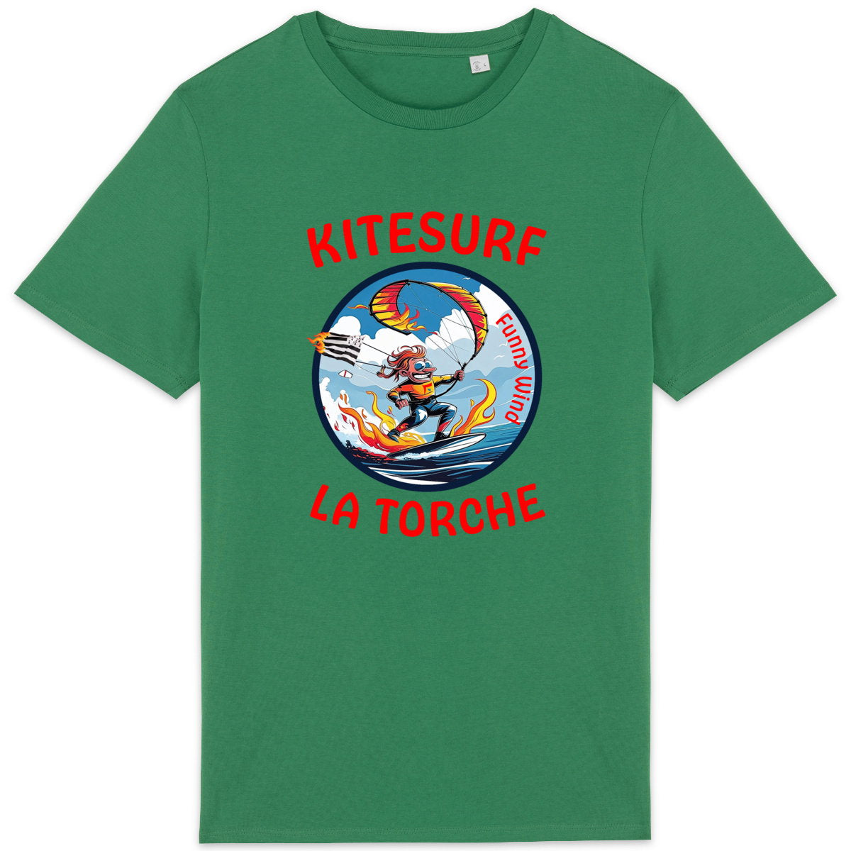 T-shirt Kitesurf La Torche  - face_0