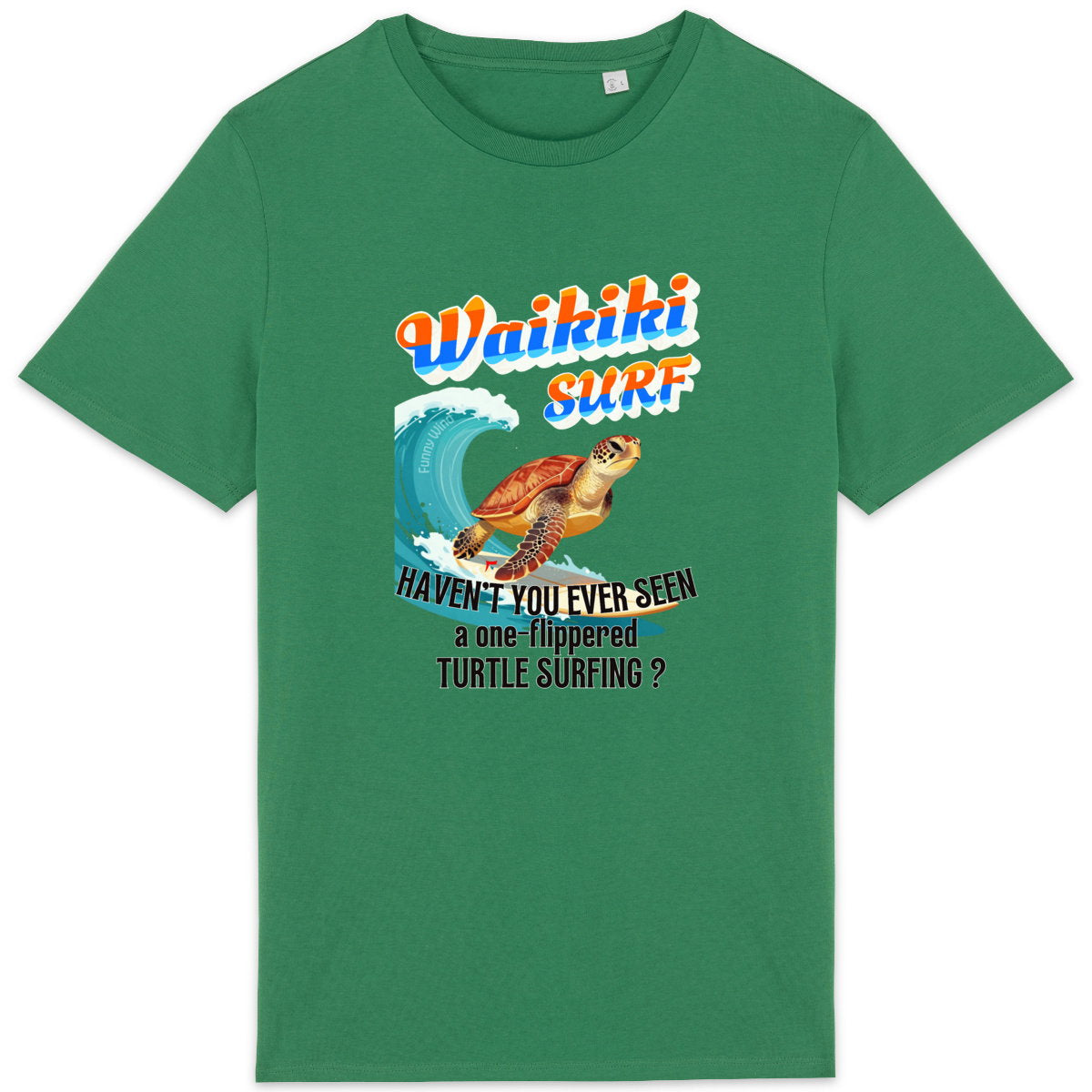 T-shirt Waikiki surf - face_0