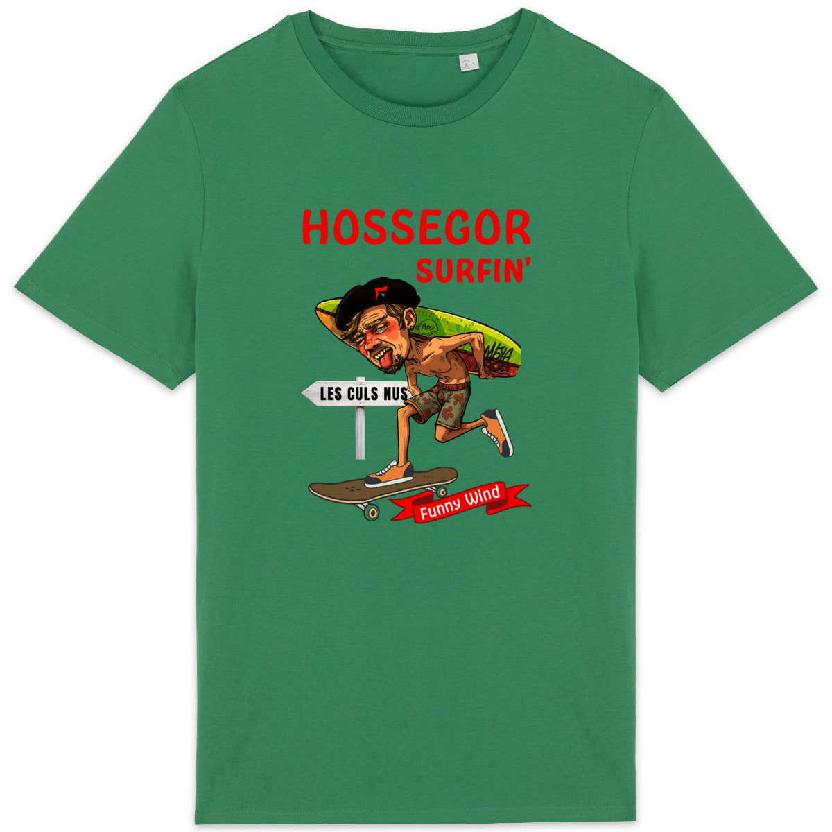 T-shirt Surfin' Hossegor - face_0