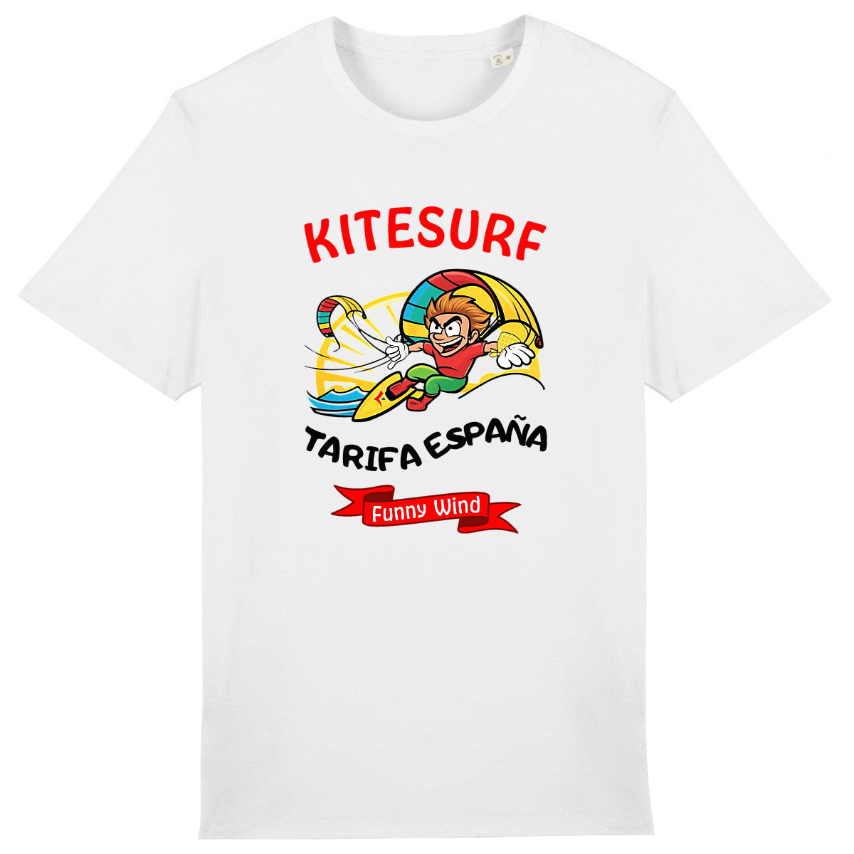 T-shirt épais Kitesurf Tarifa - face_0