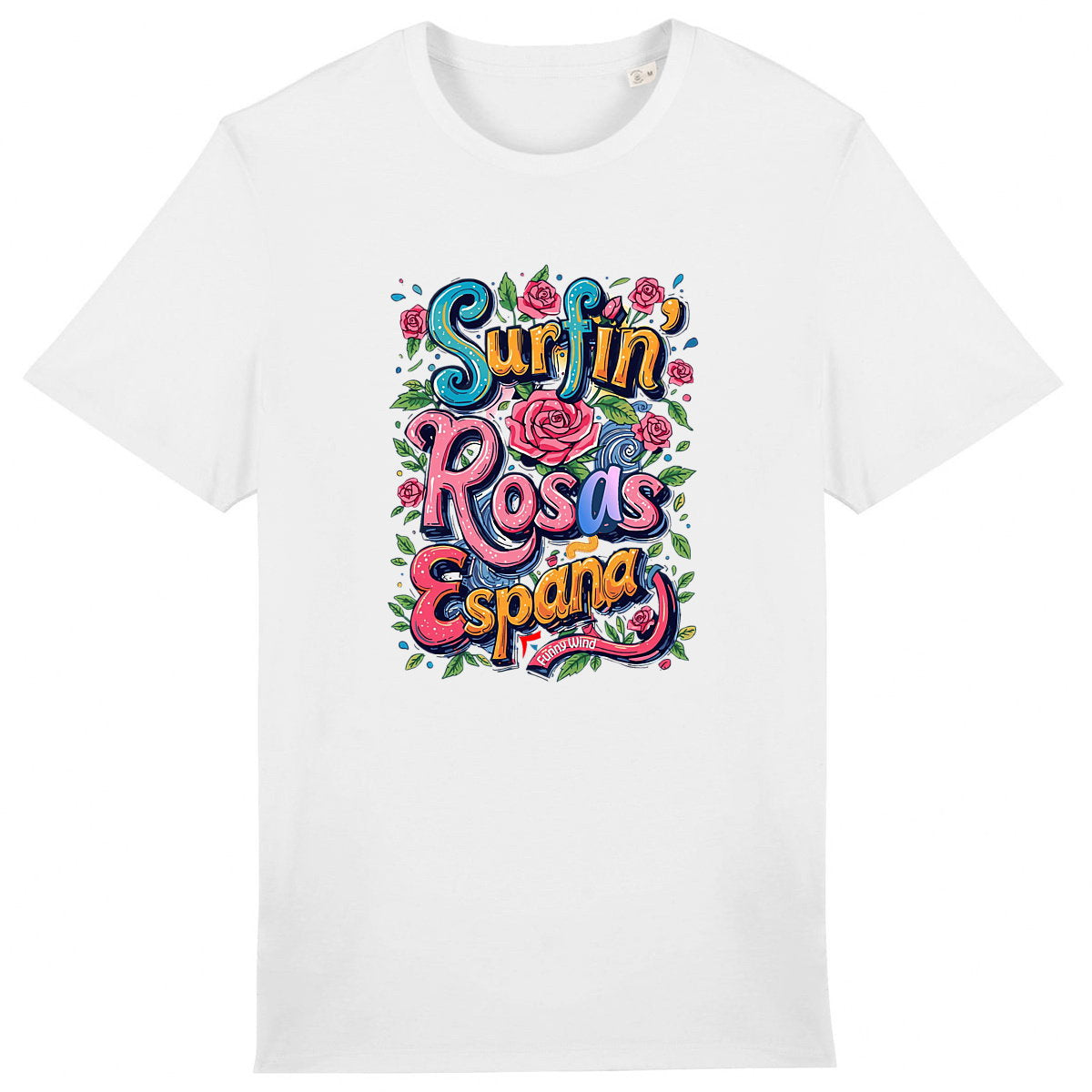 T-shirt épais Surfin' Rosas - face_0