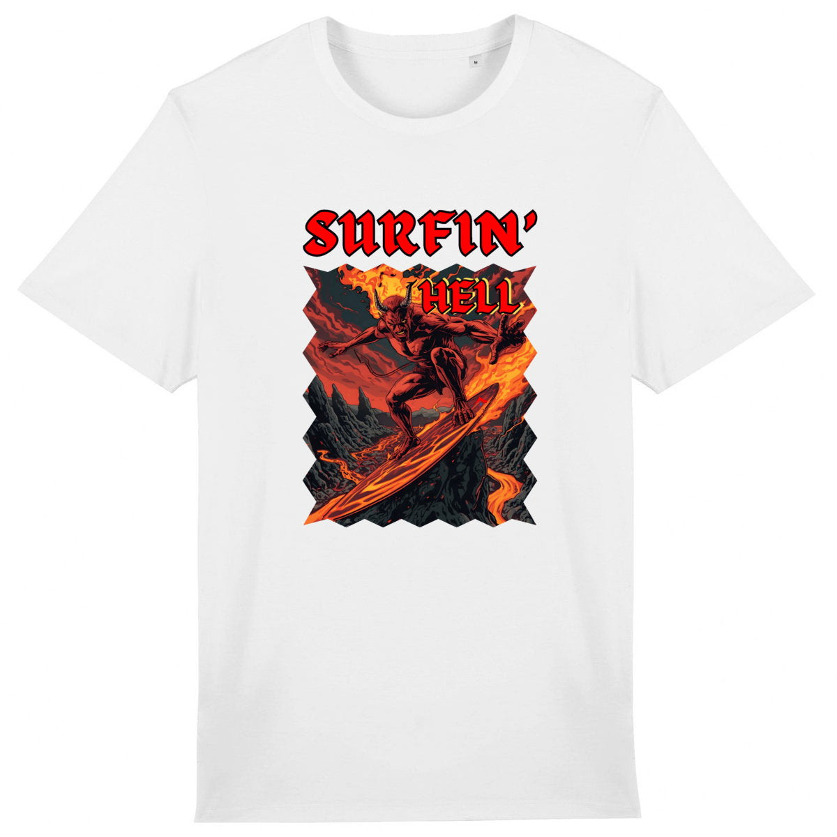 T-shirt Surfin Hell - face_1