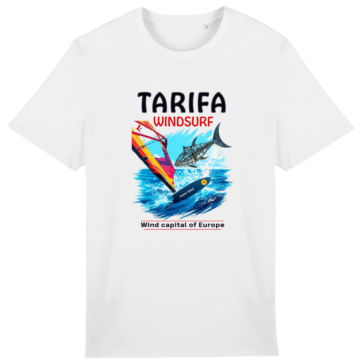 T-shirt Windsurf Tarifa EN - face_1