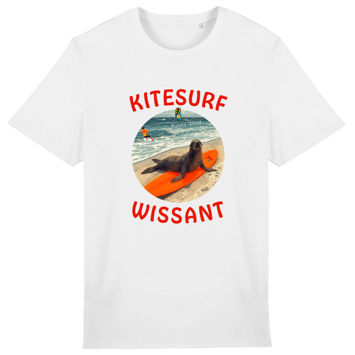 T-shirt Kitesurf Wissant - face_1