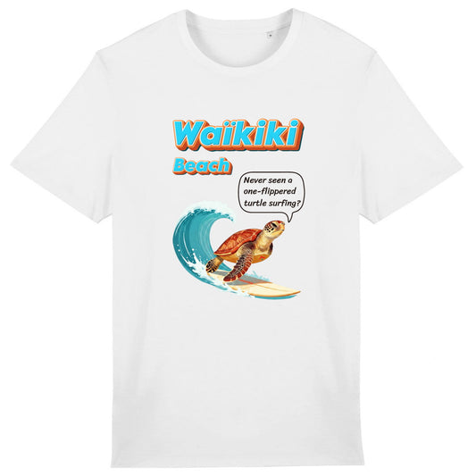 T-shirt Waikiki surf - face_1