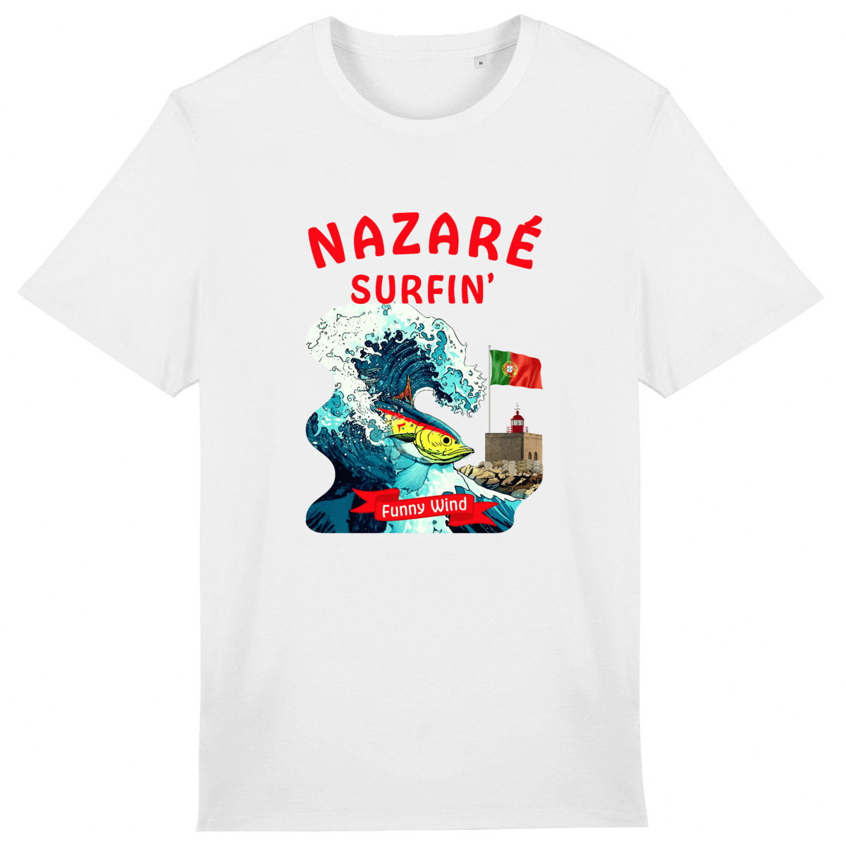 T-shirt Surfin' Nazaré - face_1