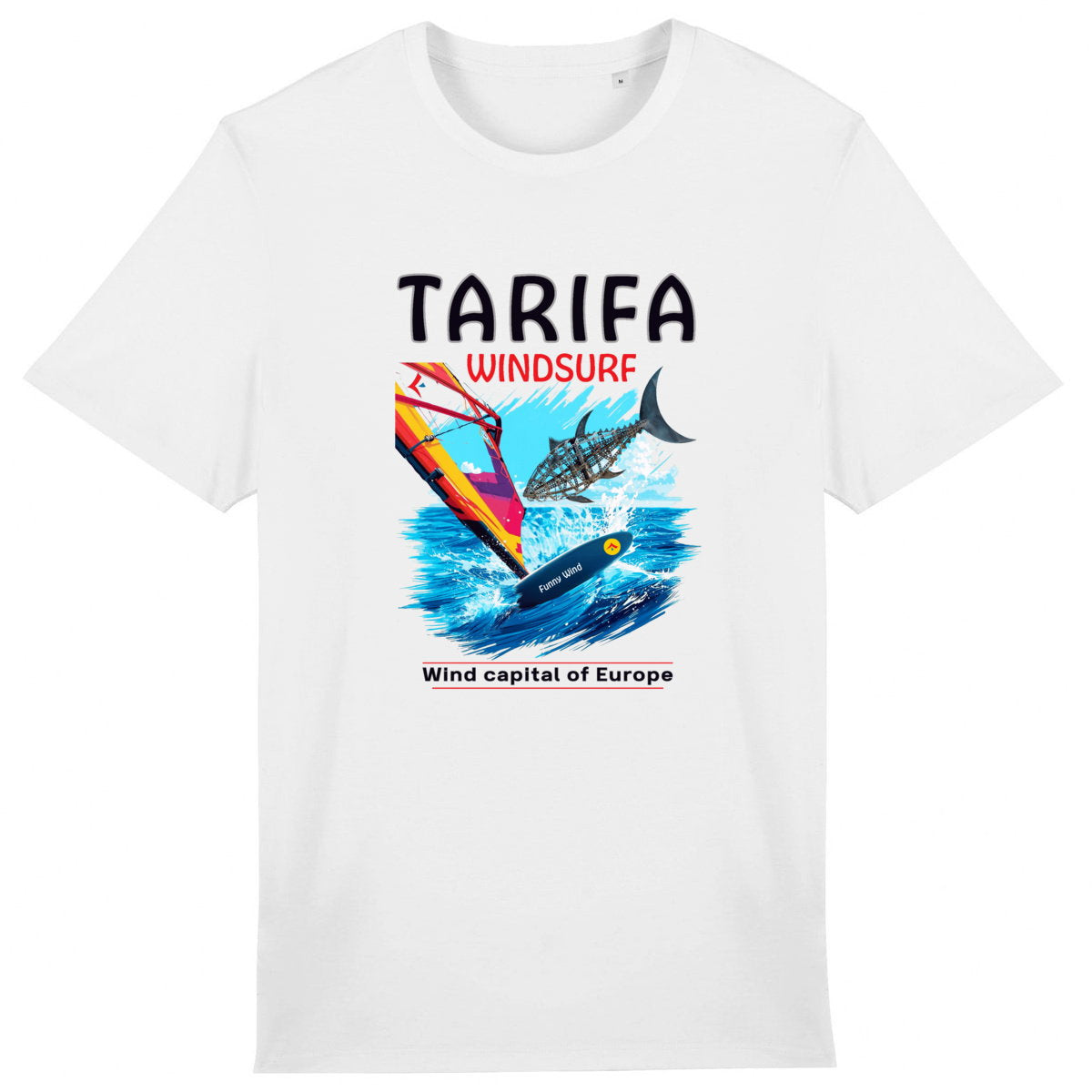T-shirt Windsurf Tarifa EN - face_1