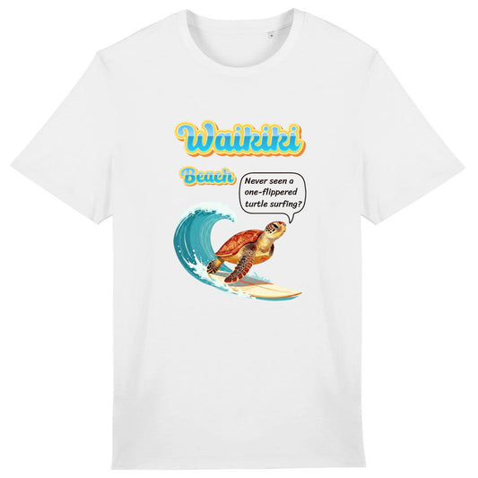T-shirt Waikiki surf - face_1