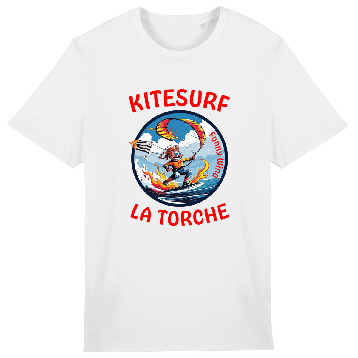 T-shirt Kitesurf La Torche  - face_1