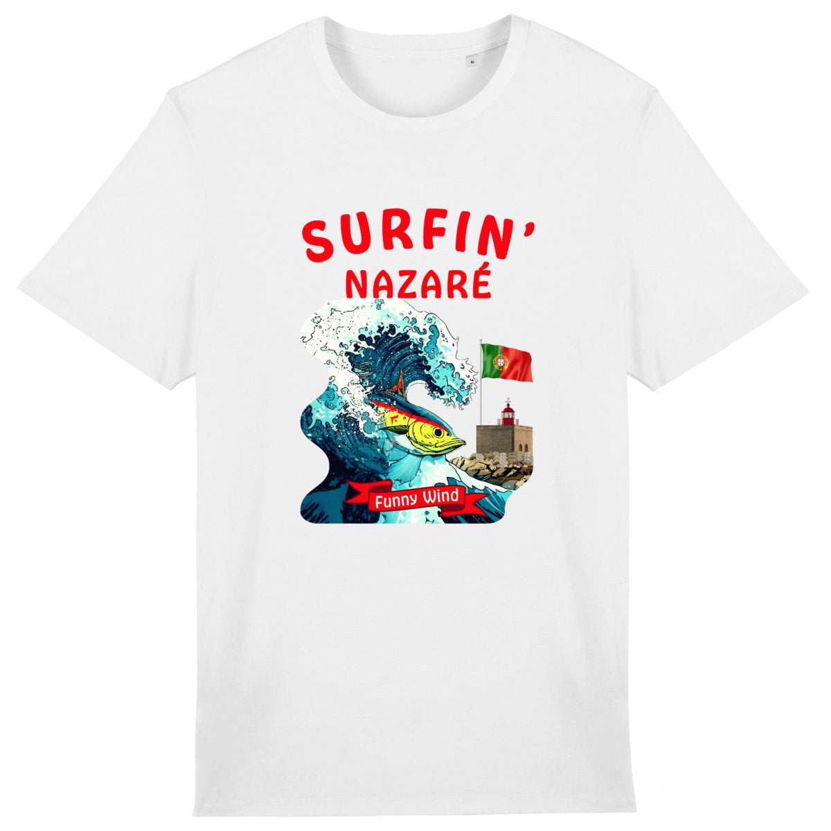 T-shirt Surfin' Nazaré - face_1