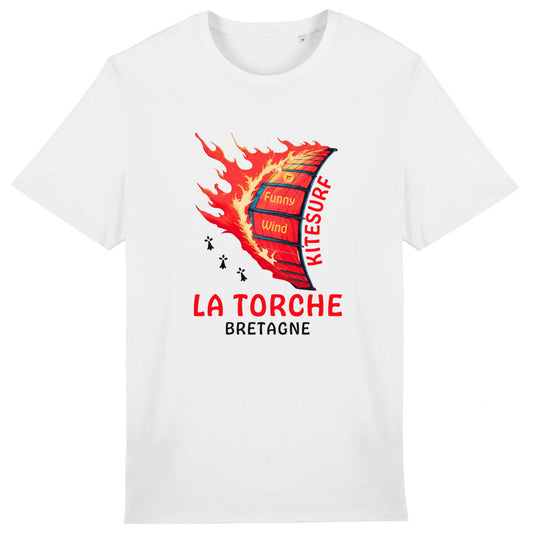 T-shirt Kitesurf La Torche en feu - face_1