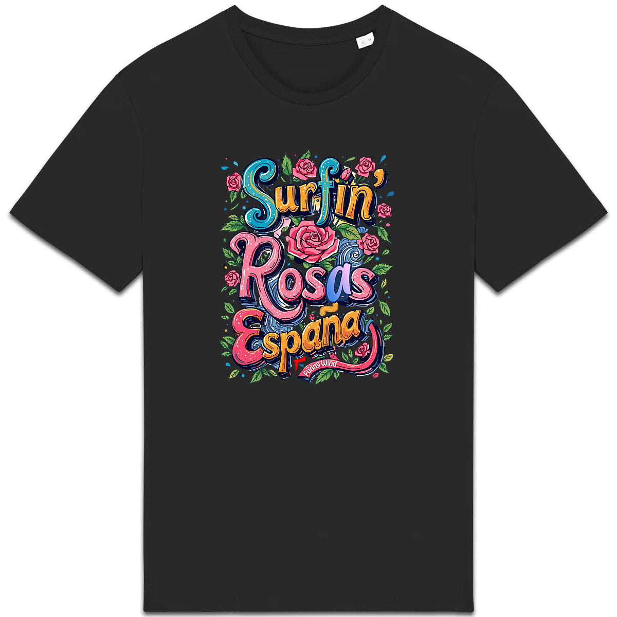 T-shirt épais Surfin' Rosas - face_1