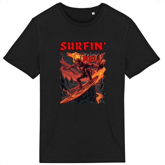 T-shirt Surfin Hell - face_2