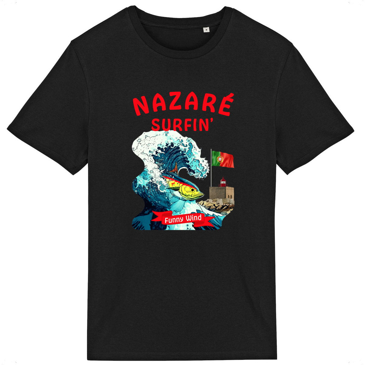 T-shirt Surfin' Nazaré - face_2
