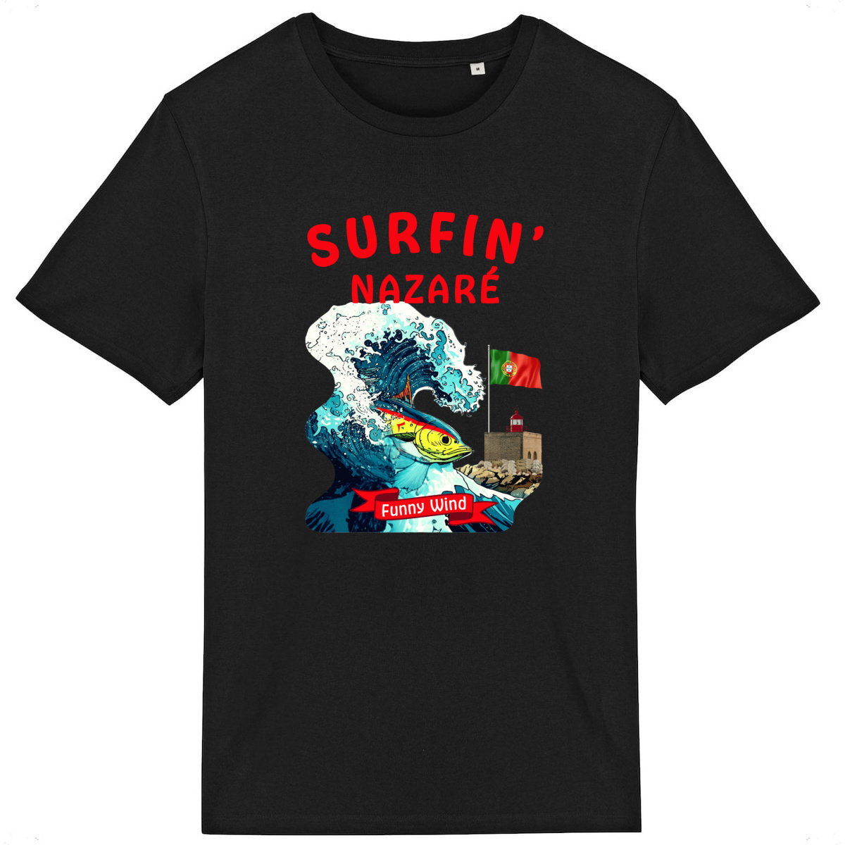 T-shirt Surfin' Nazaré - face_2