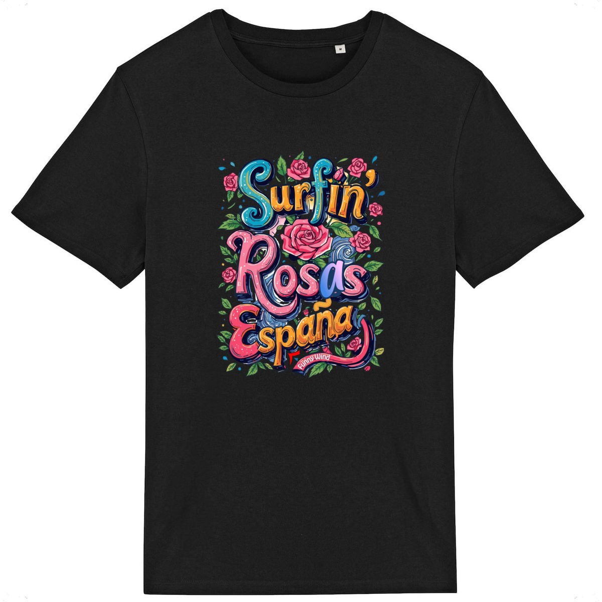 T-shirt Surfin' Rosas - face_2