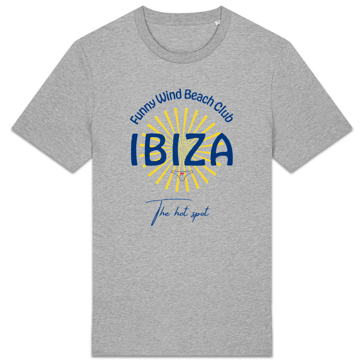 T-shirt épais Hot spot Ibiza - face_2