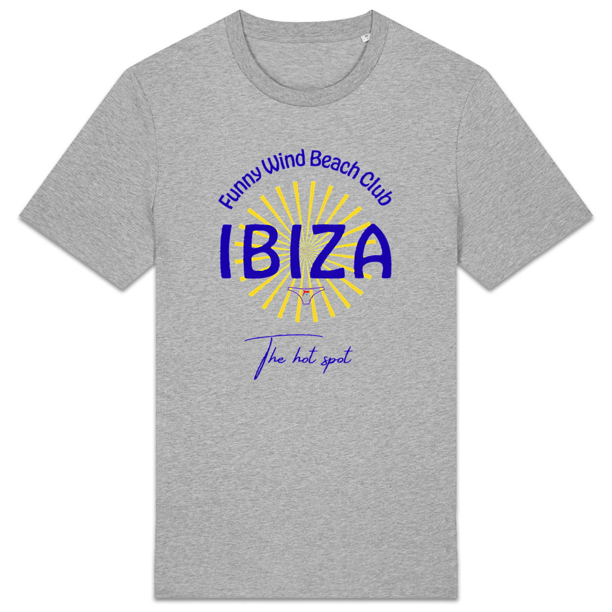 T-shirt épais Hot spot Ibiza - face_2