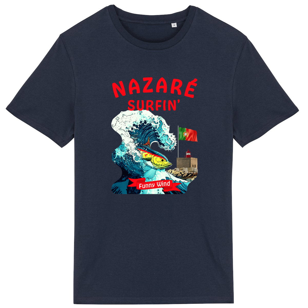 T-shirt Surfin' Nazaré - face_3