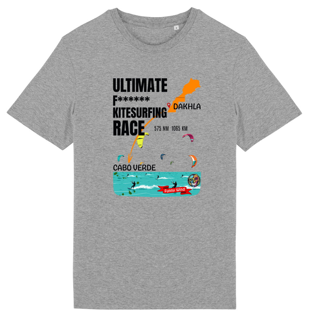 T-shirt Kitesurf Dakhla race - face_4