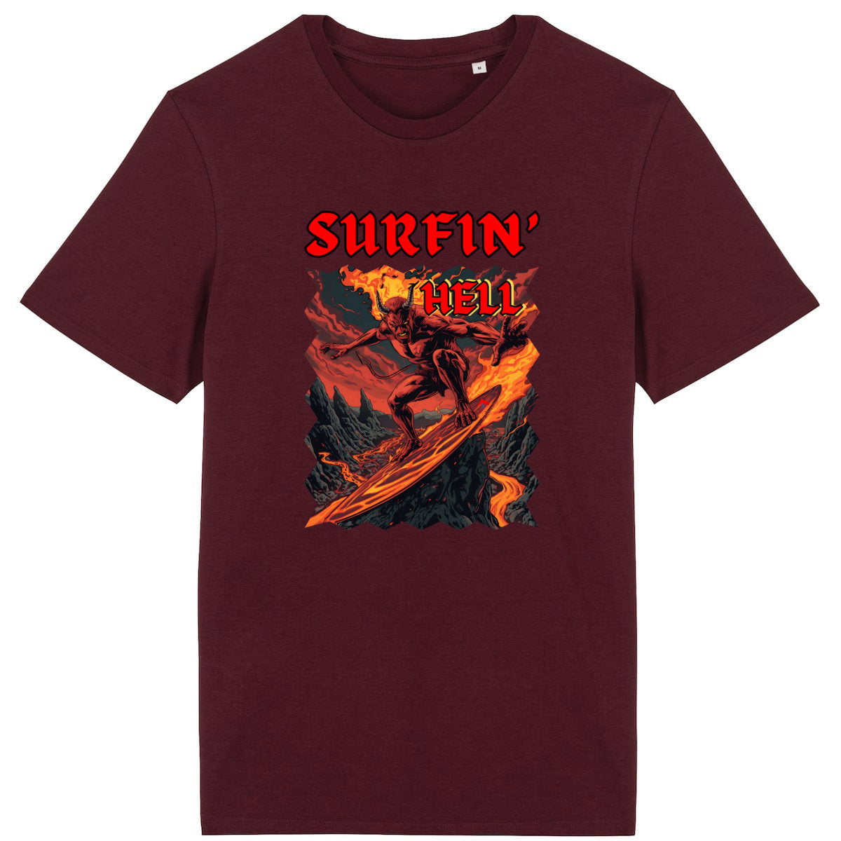 T-shirt Surfin Hell - face_4