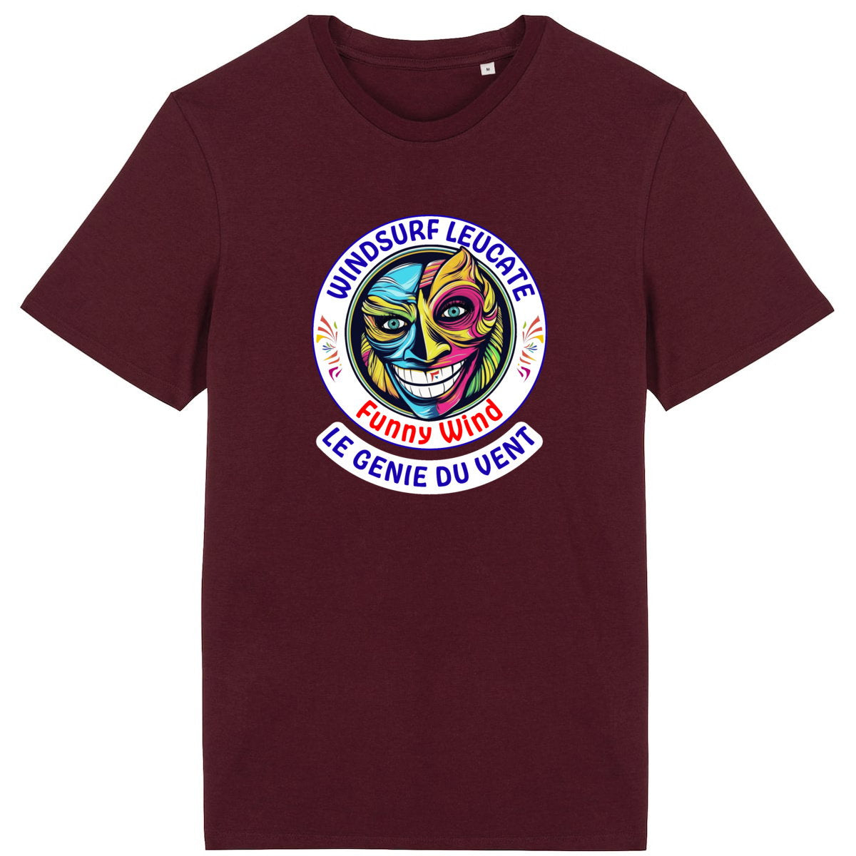 T-shirt Windsurf Leucate FR - face_4