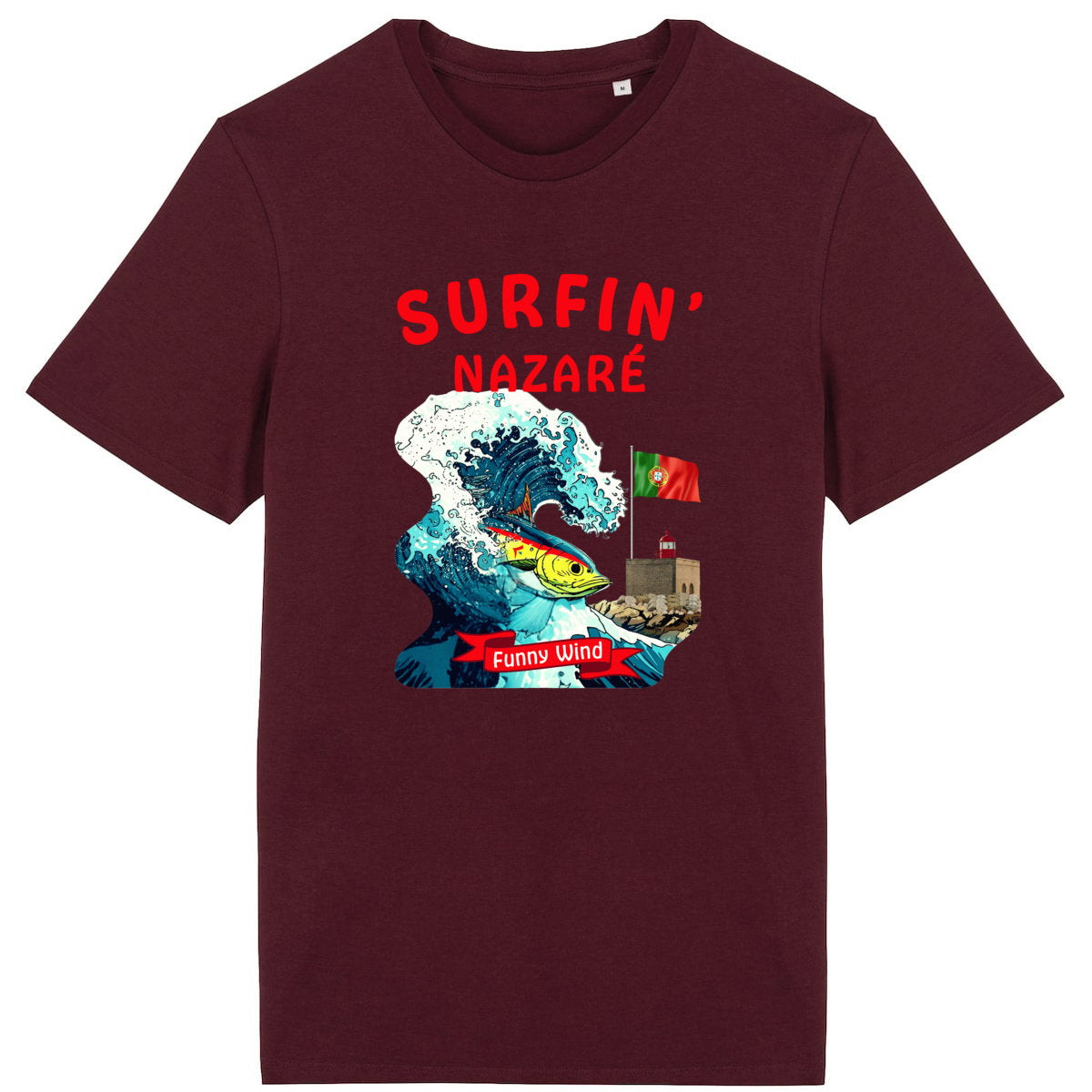 T-shirt Surfin' Nazaré - face_4