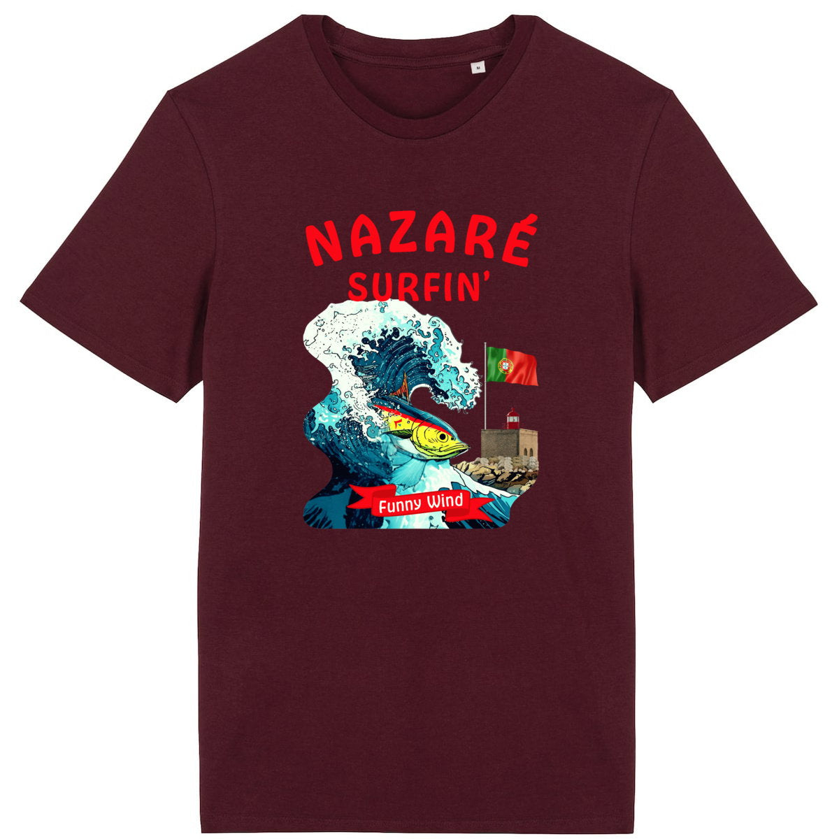 T-shirt Surfin' Nazaré - face_4