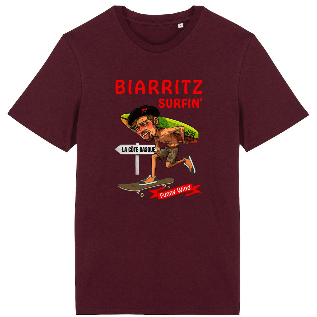 T-shirt Surfin' Biarritz - face_4