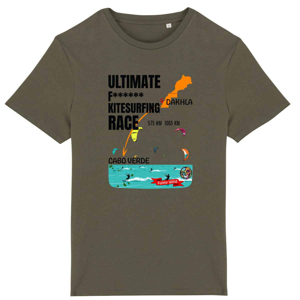 T-shirt Kitesurf Dakhla race - face_5