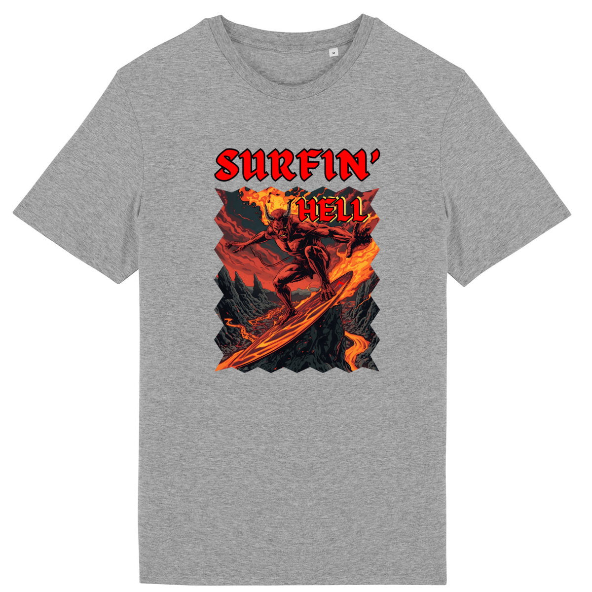 T-shirt Surfin Hell - face_5