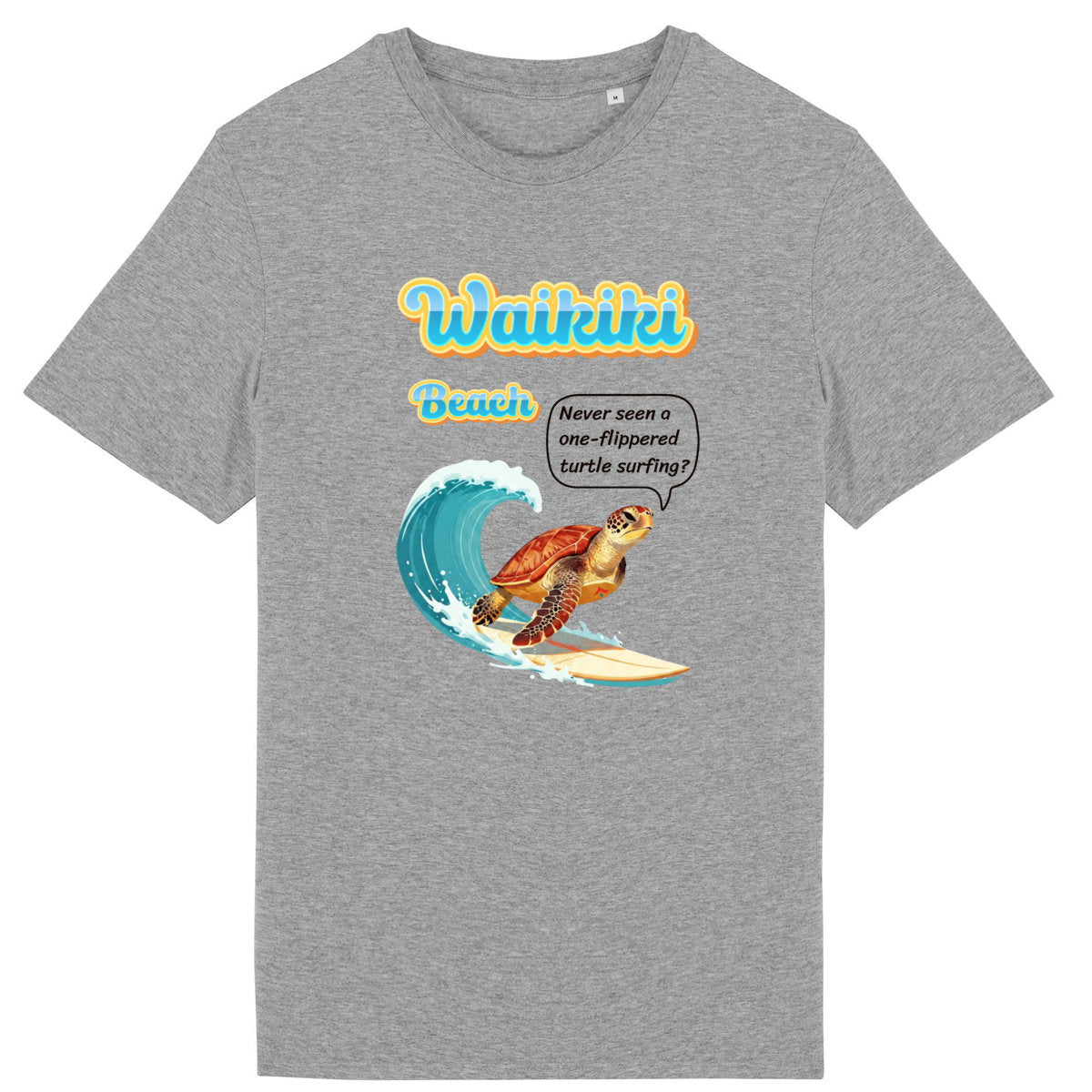 T-shirt Waikiki surf - face_5