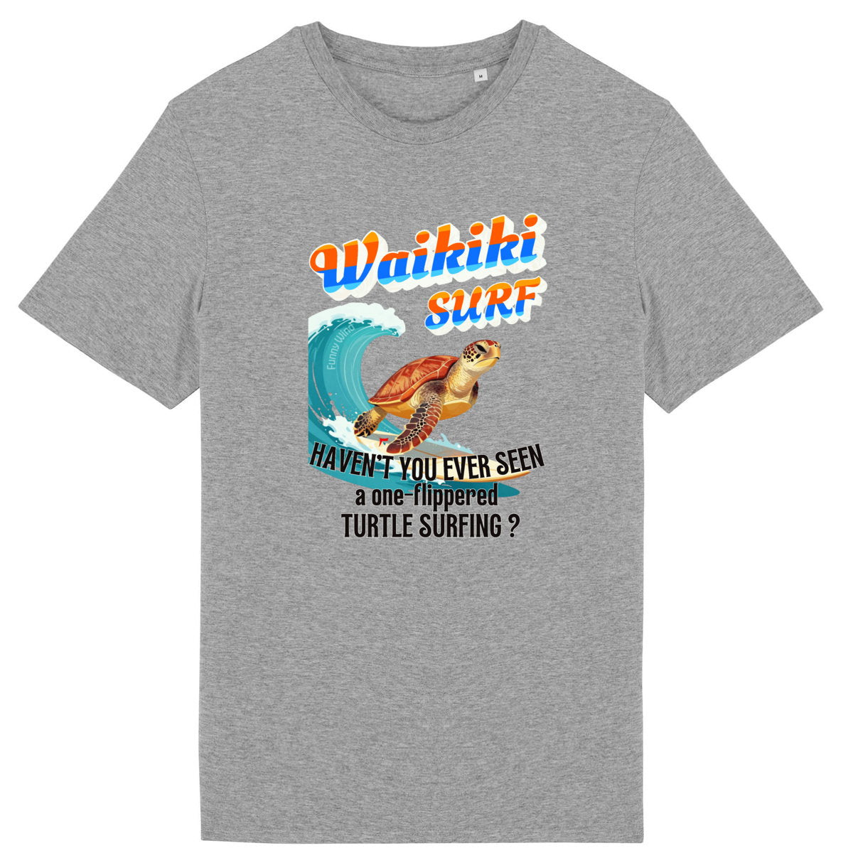 T-shirt Waikiki surf - face_5