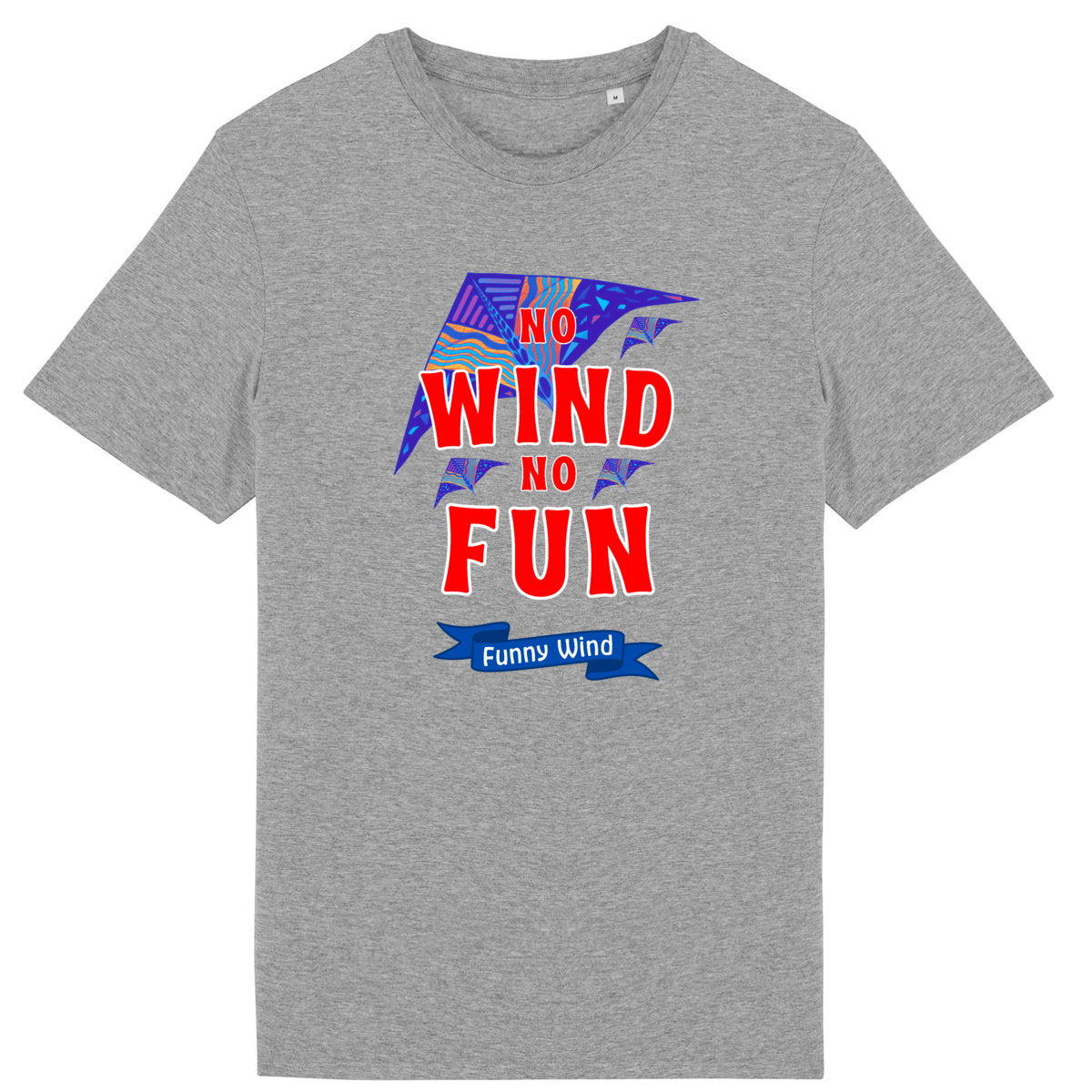 T-shirt No wind no fun Kites - face_5