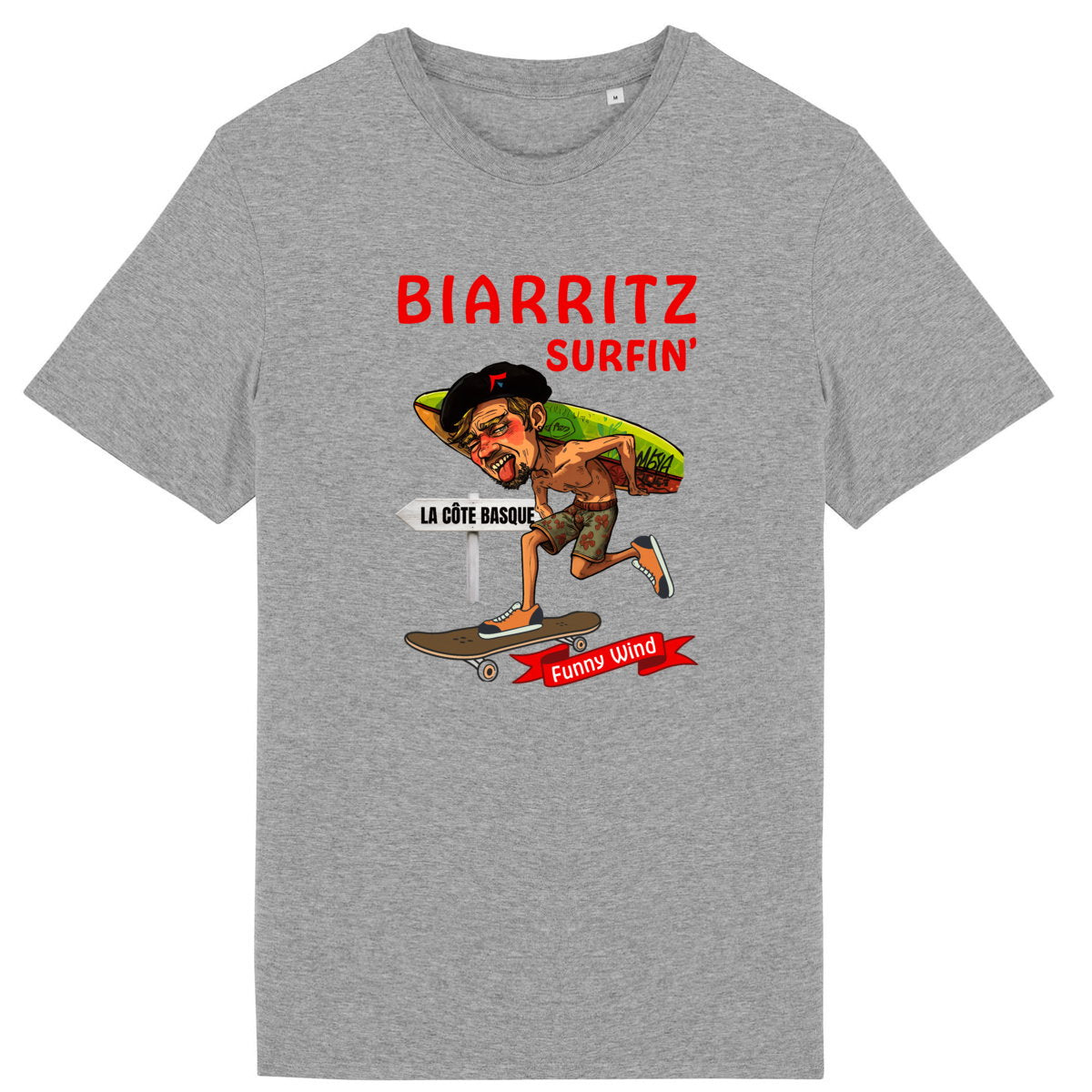 T-shirt Surfin' Biarritz - face_5