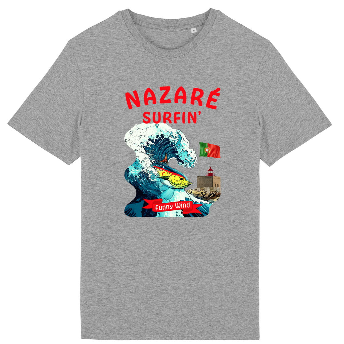 T-shirt Surfin' Nazaré - face_5