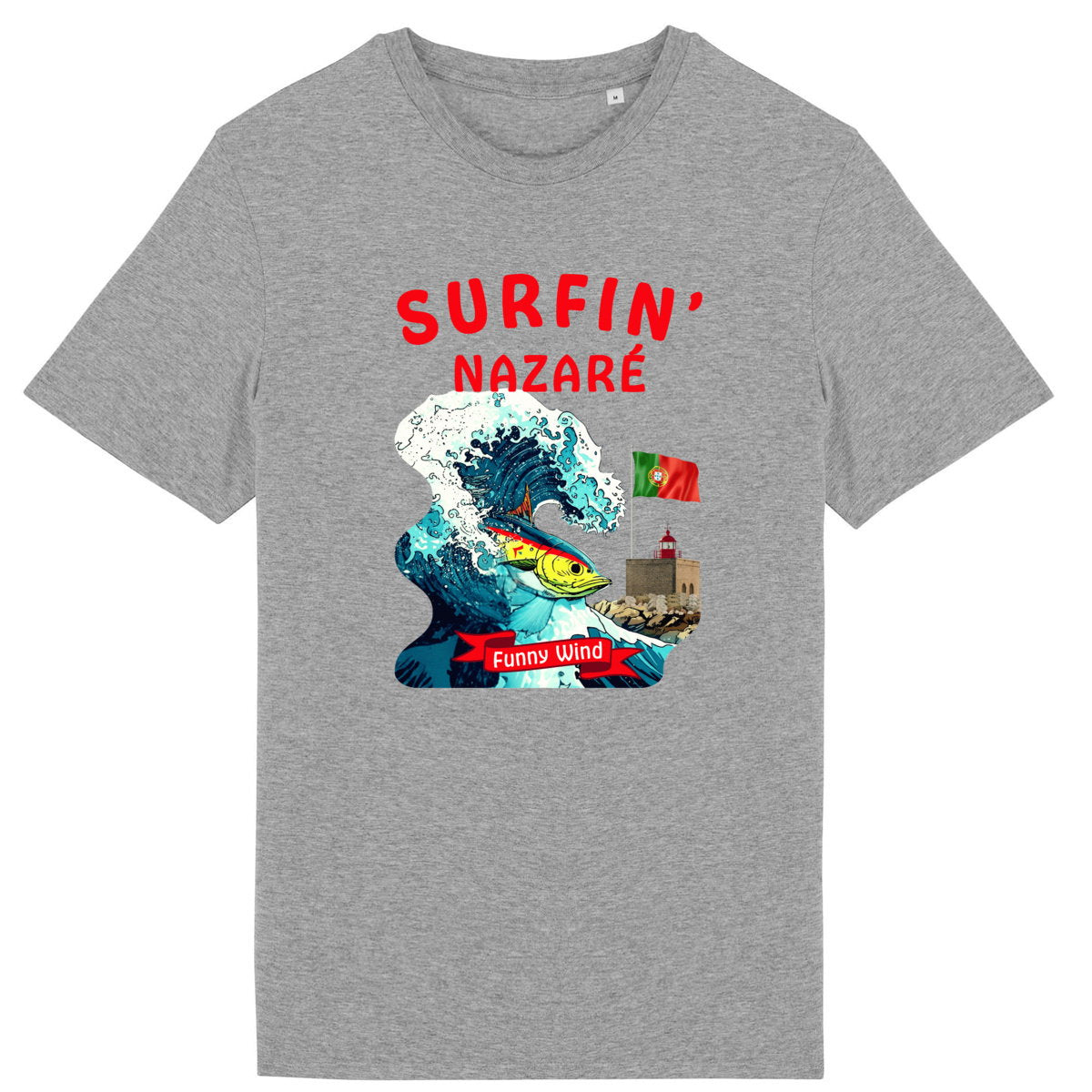 T-shirt Surfin' Nazaré - face_5
