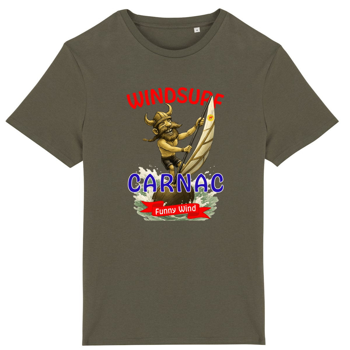 T-shirt Windsurf Carnac - face_6