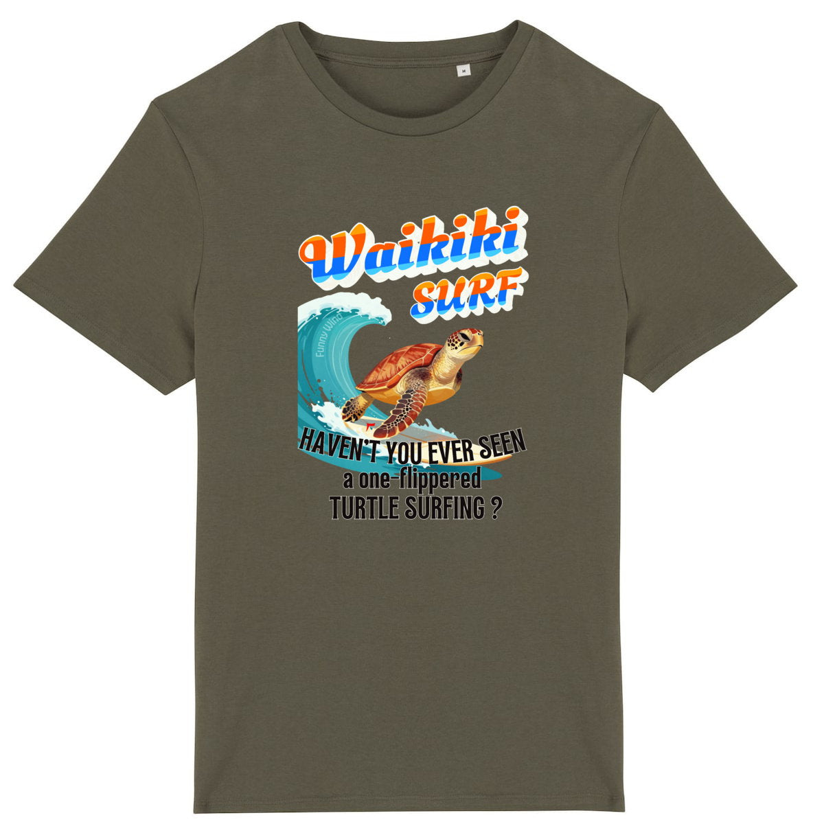 T-shirt Waikiki surf - face_6