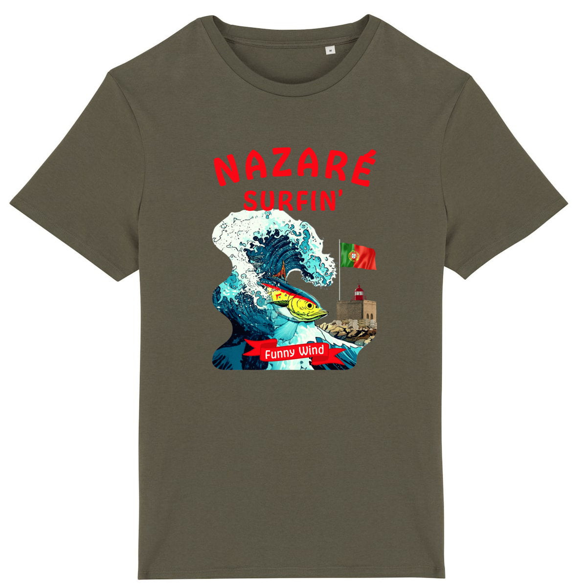 T-shirt Surfin' Nazaré - face_6
