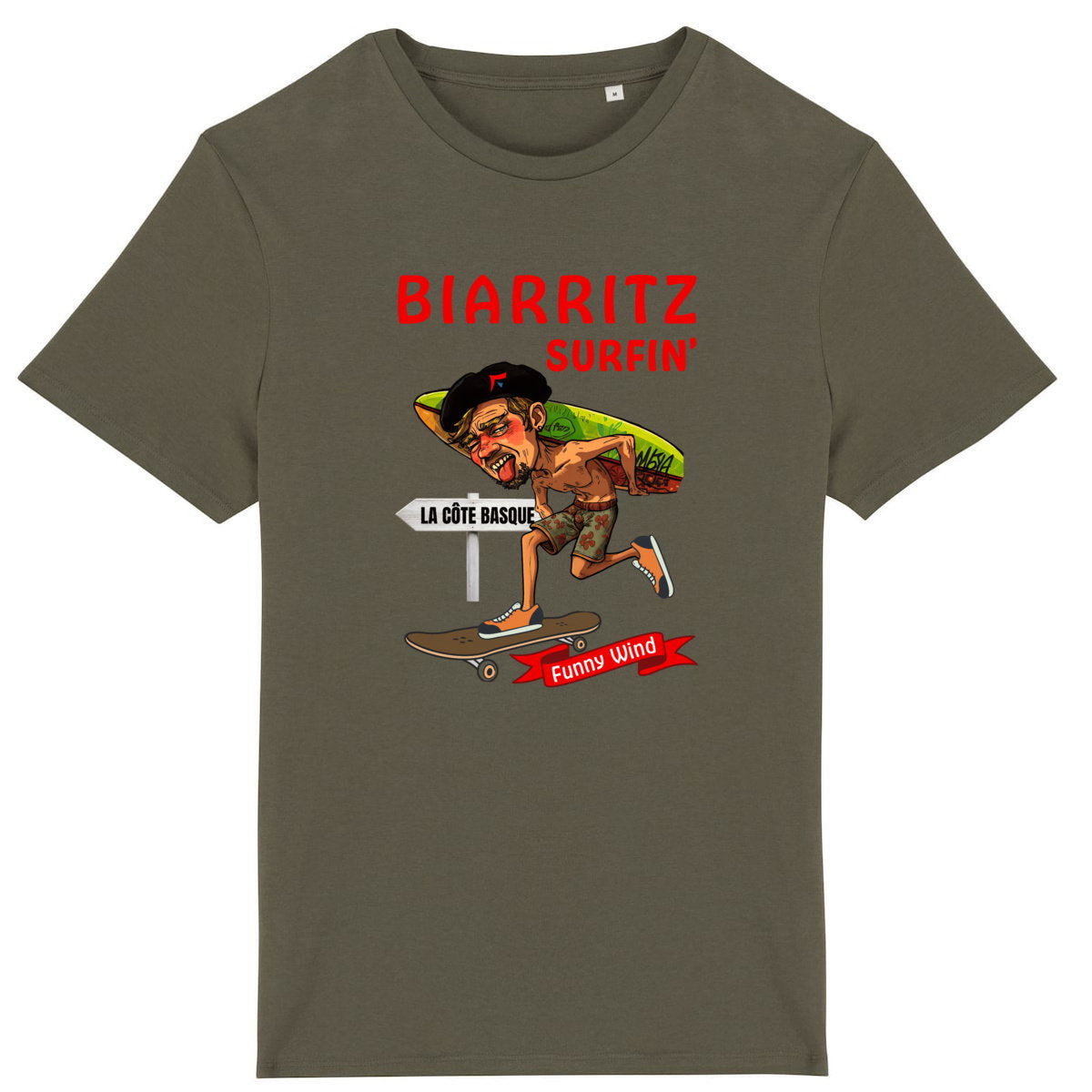 T-shirt Surfin' Biarritz - face_6