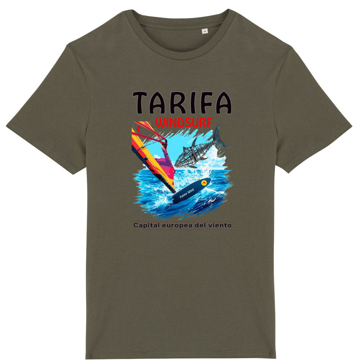 T-shirt Windsurf Tarifa ES - face_6