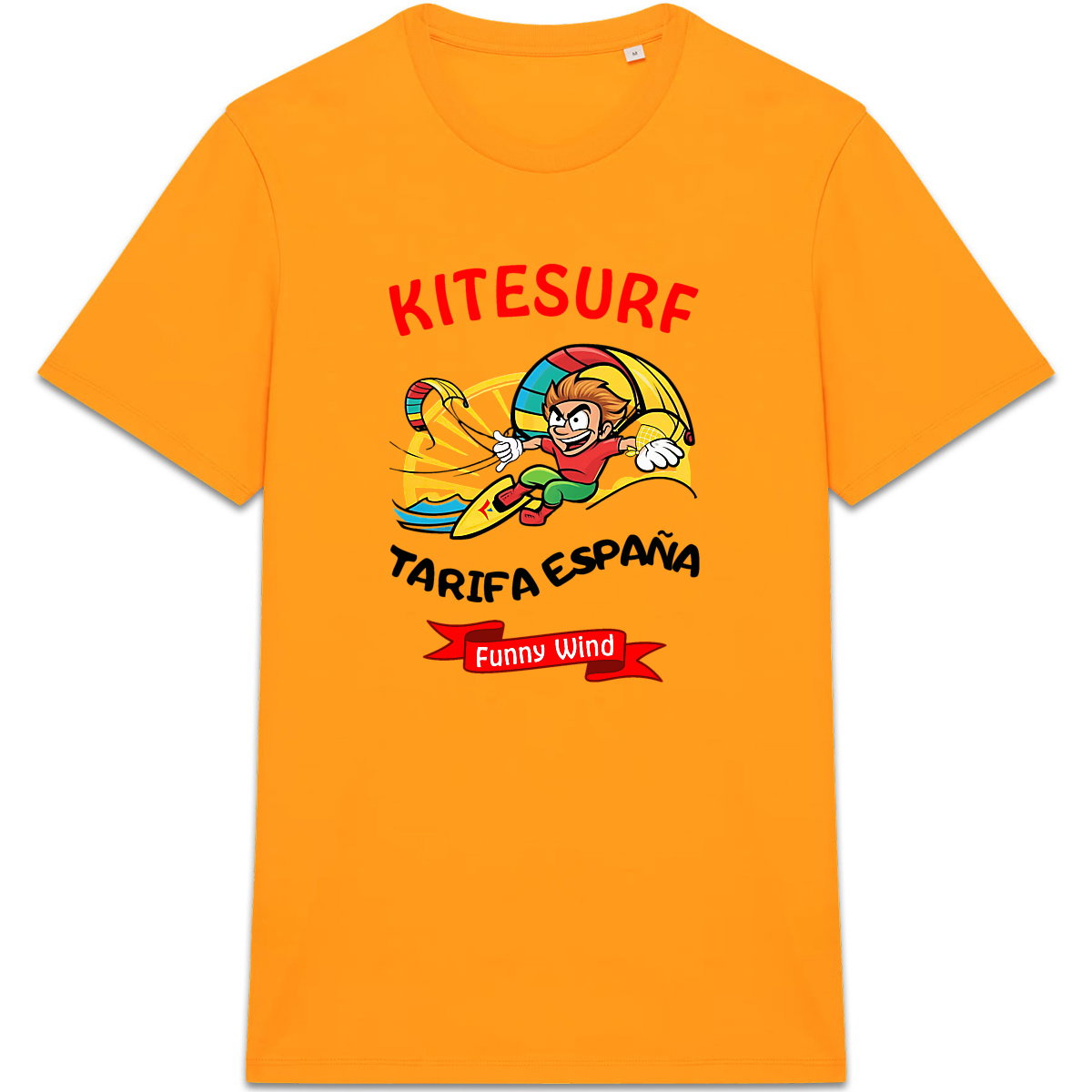 T-shirt épais Kitesurf Tarifa - face_7